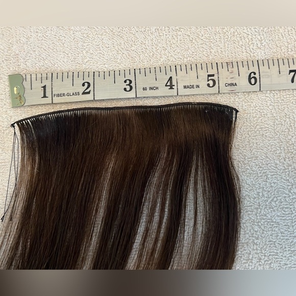 NEW Halocouture Hand Tied Weft Extensions 20” Balayage Color B4/27 Human Hair - Picture 5 of 9